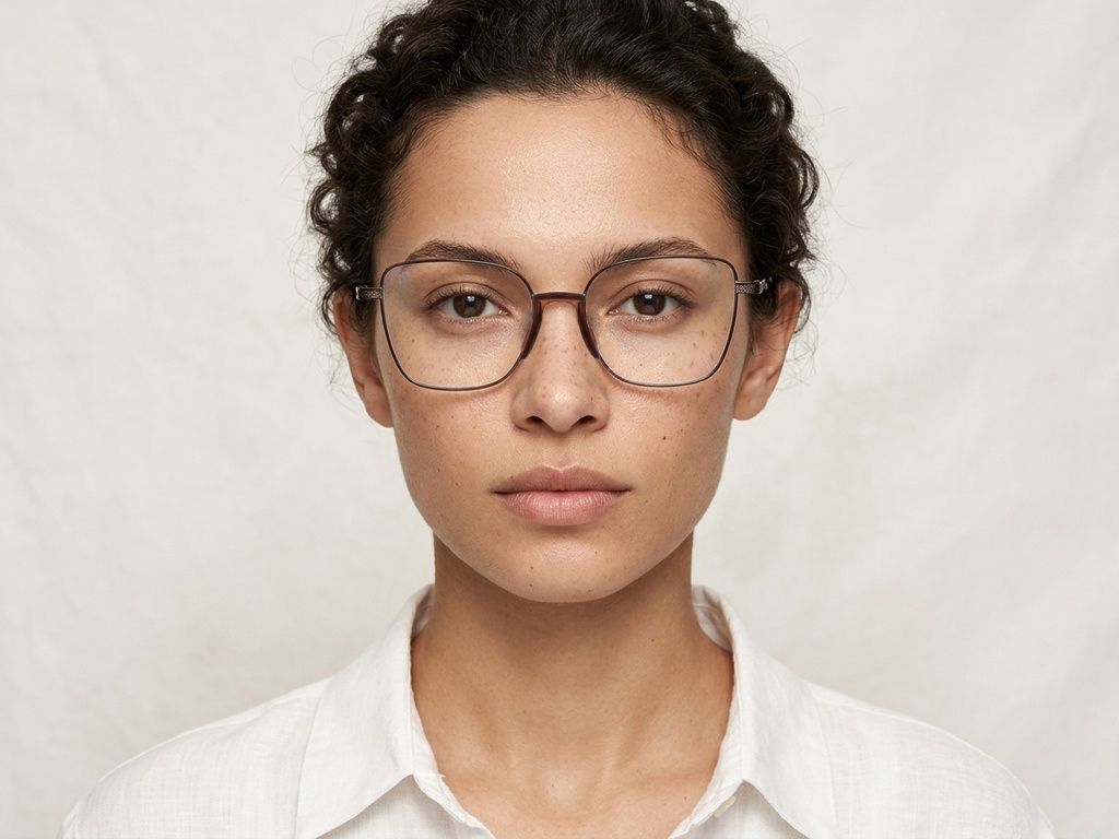 Butterfly Brown Metal Glasses #BS2012-0976