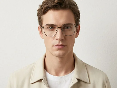 Lunettes papillon en métal marron #BS2012-0976