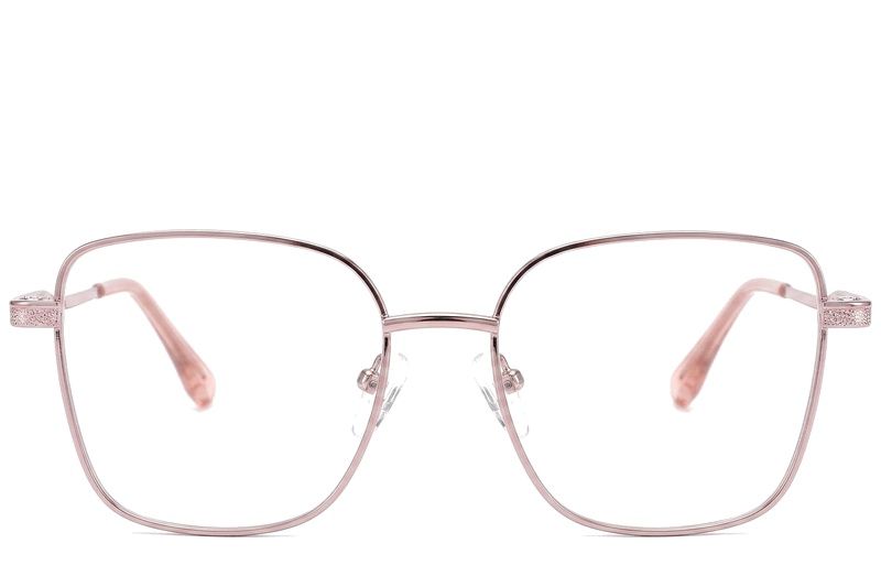 Gafas de metal rosa mariposa #BS2012-0977