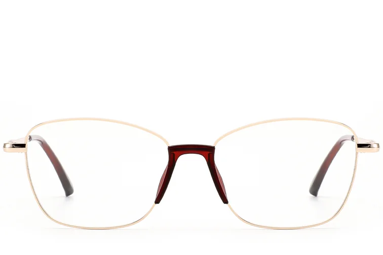 Lunettes papillon en métal doré #BS2012-0978