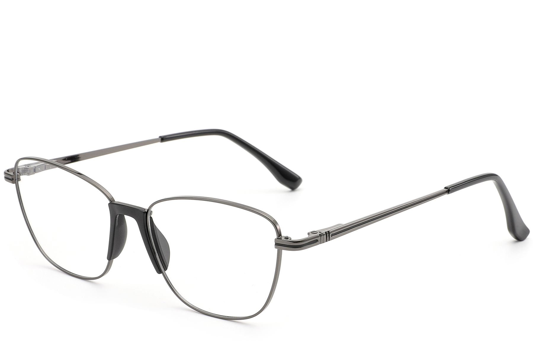 Butterfly Gray Metal Glasses #BS2012-0979