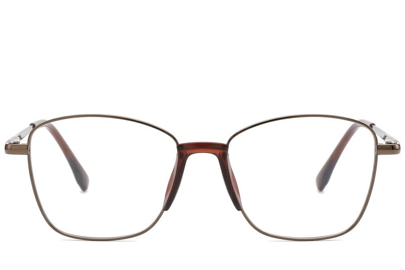 Butterfly Brown Metal Glasses #BS2012-0982