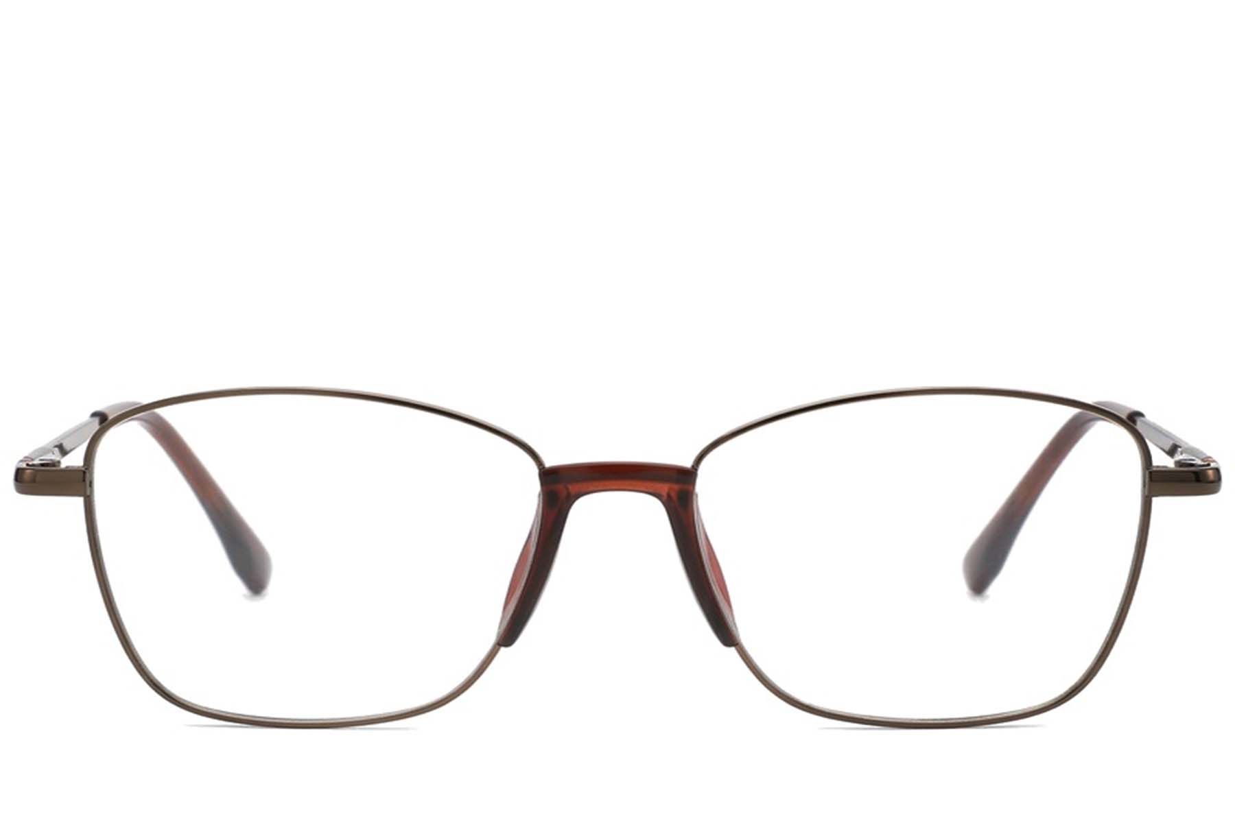 Butterfly Brown Metal Glasses #BS2012-0982