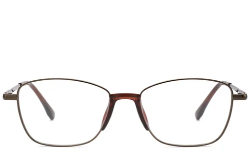 Butterfly Brown Metal Glasses #BS2012-0982