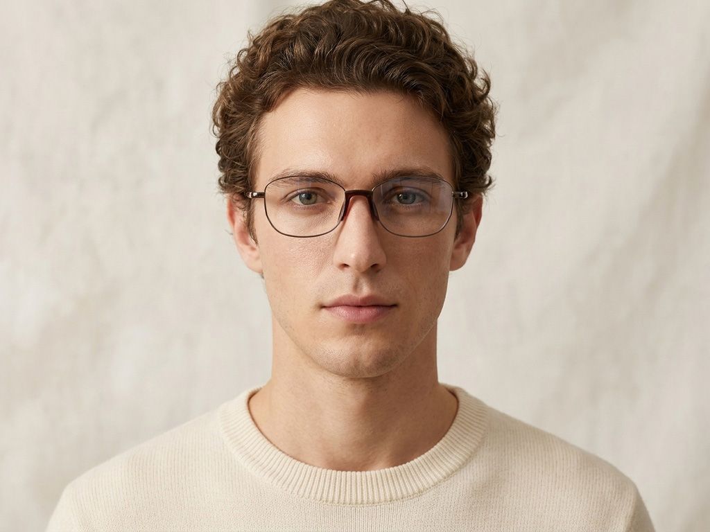 Butterfly Brown Metal Glasses #BS2012-0982
