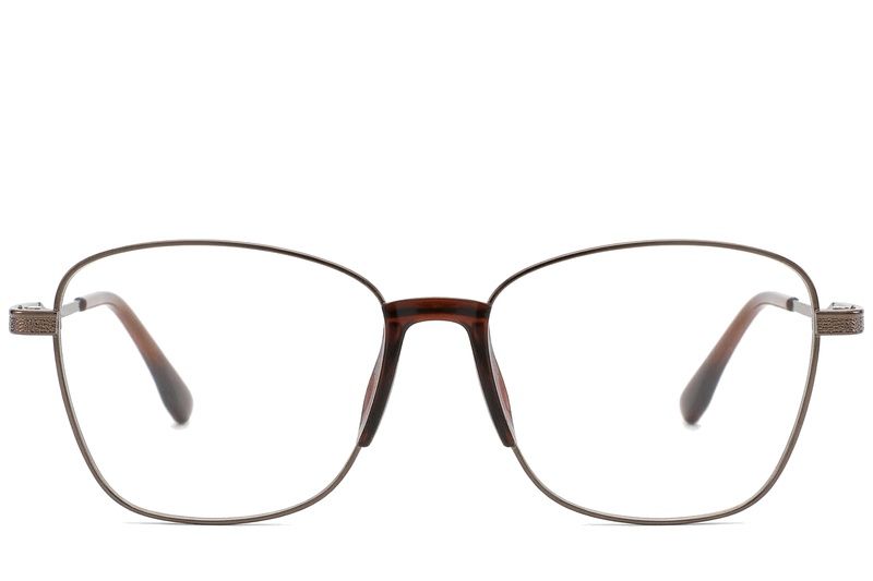 Butterfly Brown Metal Glasses #BS2012-0988