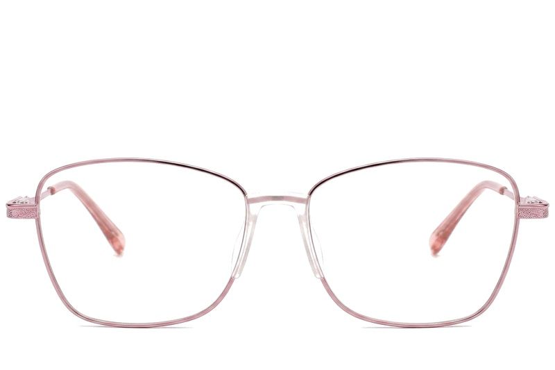 Gafas de metal rosa mariposa #BS2012-0989