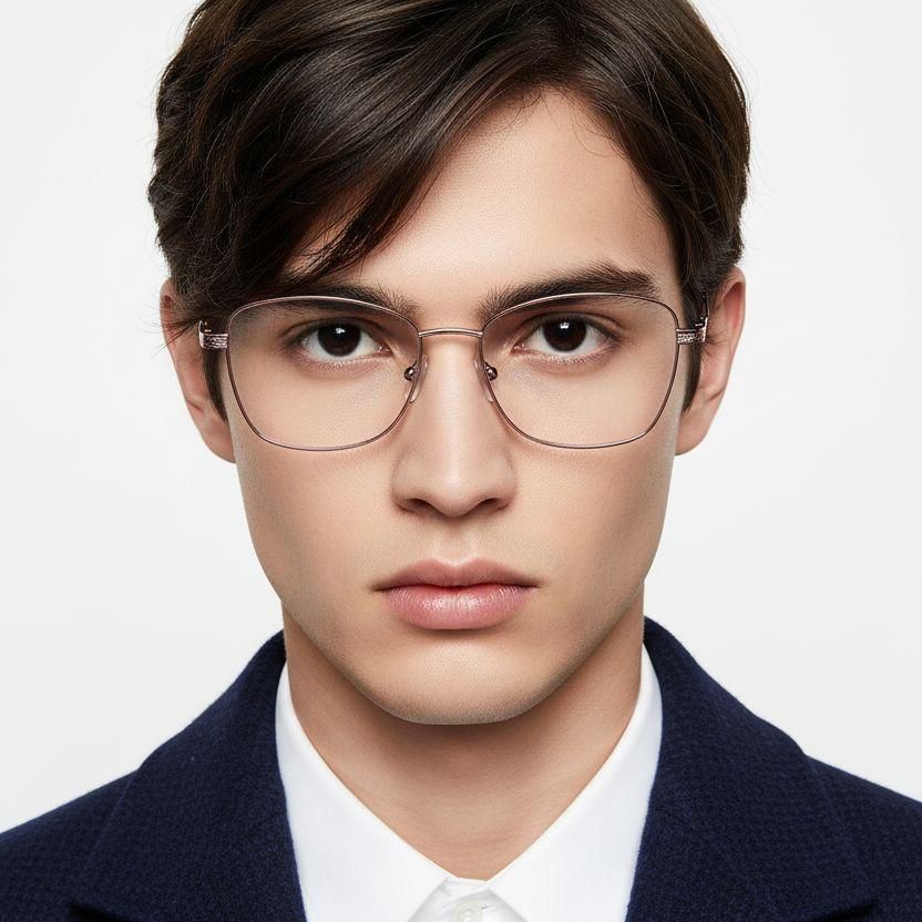 Butterfly Pink Metal Glasses #BS2012-0989