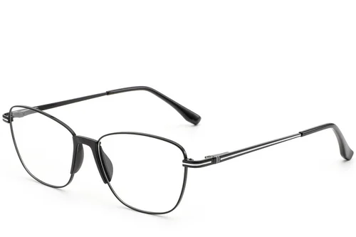 Lunettes papillon en métal noir #BS2012-0992