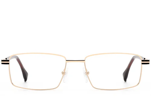 Lunettes rectangulaires en métal doré #BS2012-1017