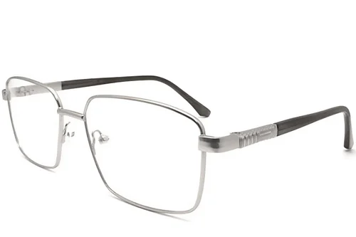 Lunettes rectangulaires en métal doré #BS2012-1043