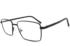Gafas rectangulares de metal negro #BS2012-1045
