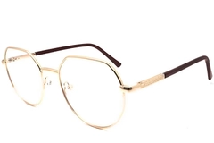 Geometric Golden Metal Glasses #BS2012-1087
