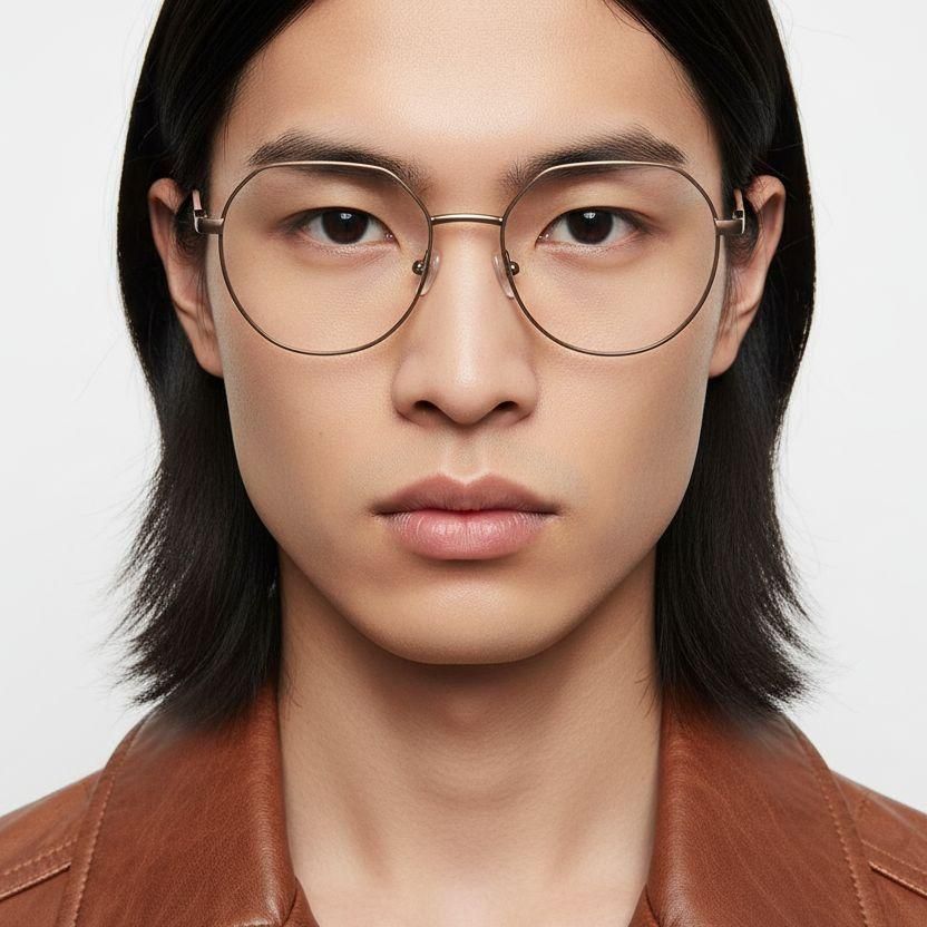 Geometric Copper Metal Glasses #BS2012-1091