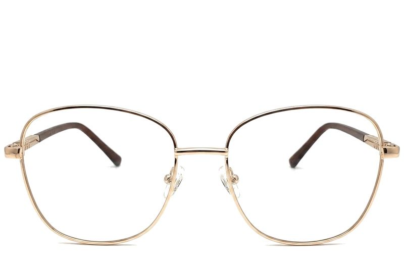 Lunettes papillon en métal doré #BS2012-1092