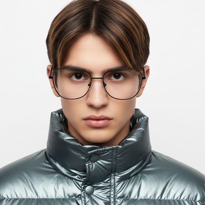 Butterfly Black Metal Glasses #BS2012-1093