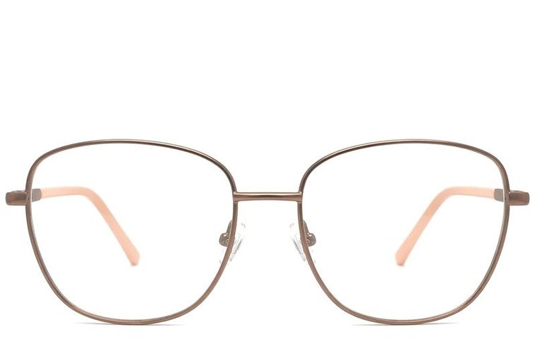 Gafas de metal de cobre con forma de mariposa #BS2012-1096