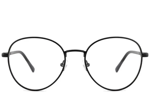 Lunettes papillon en métal noir #BS2012-1098