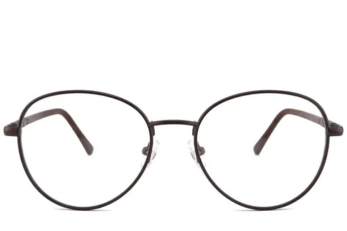 Lunettes papillon en métal marron #BS2012-1099