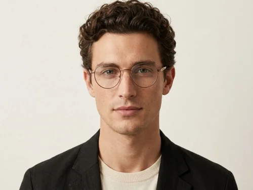 Lunettes papillon en métal cuivré #BS2012-1102