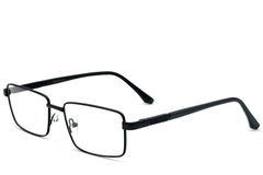 Rectangular Black Metal Glasses #BS2012-1121