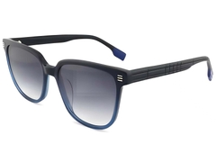 Occhiali da sole rettangolari in acetato blu #BS2012-1205