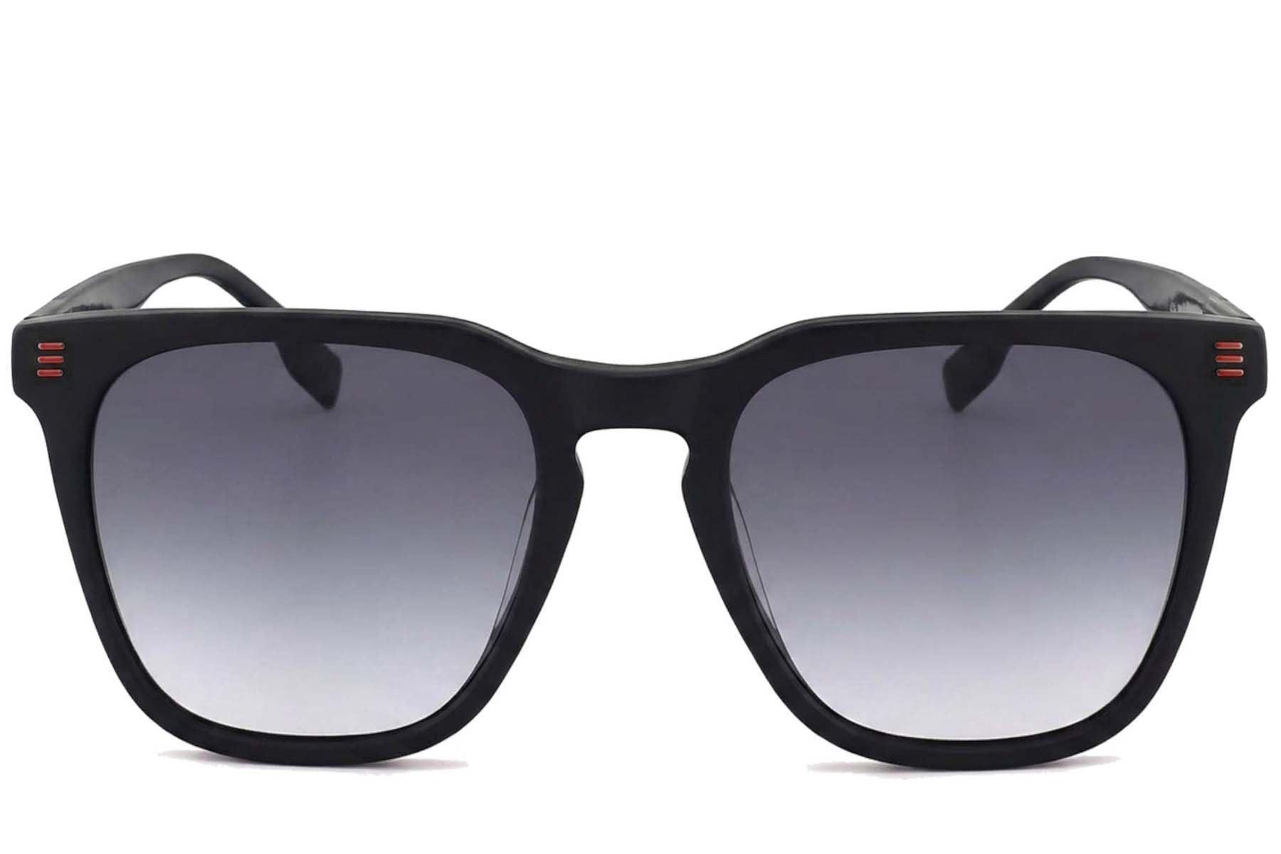 Rectangular Black Acetate Sunglasses #BS2012-1216