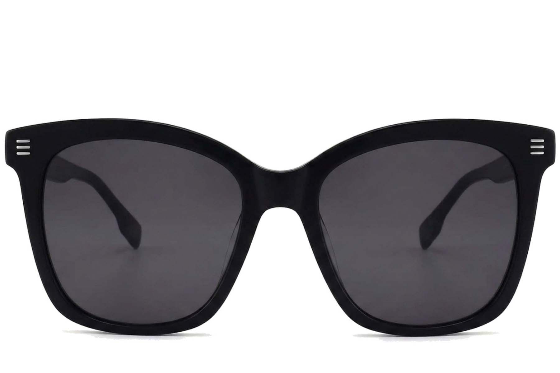 Butterfly Black Acetate Sunglasses #BS2012-1226