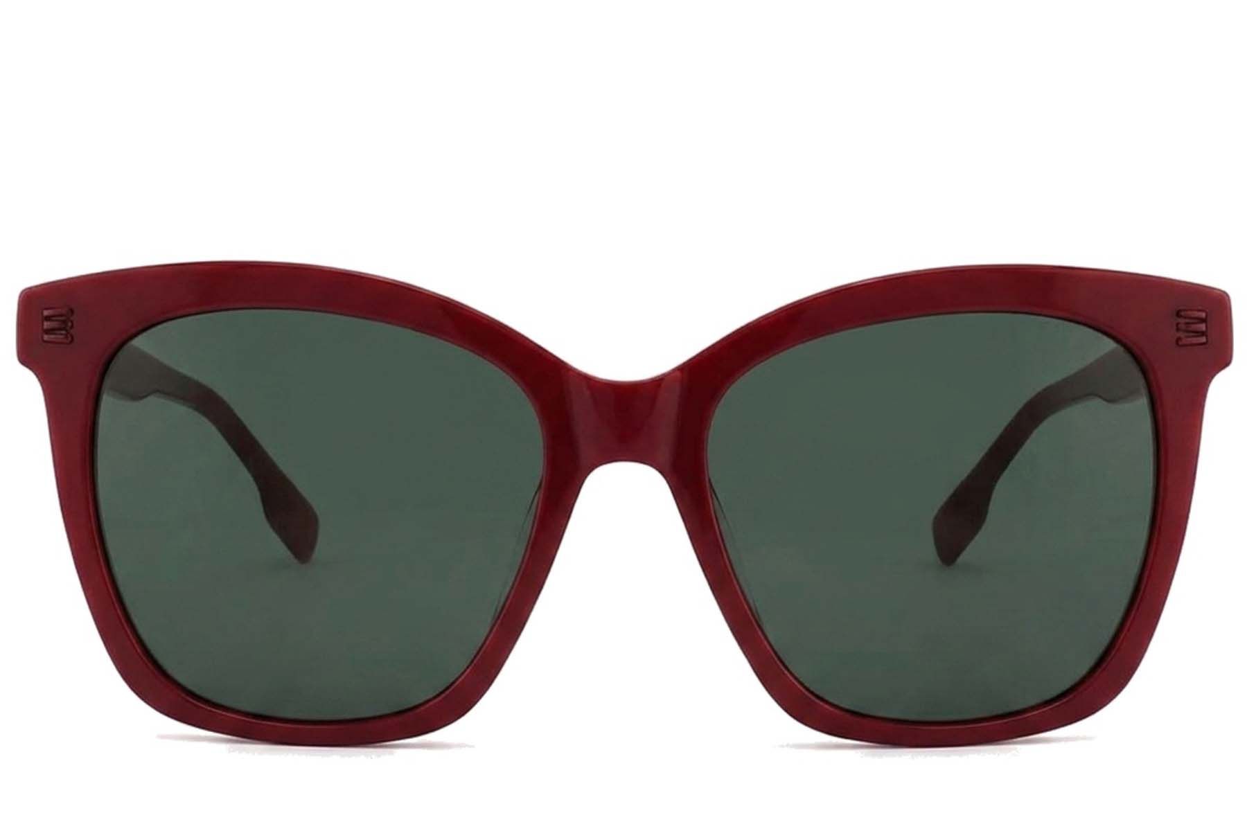 Butterfly Red Acetate Sunglasses #BS2012-1227
