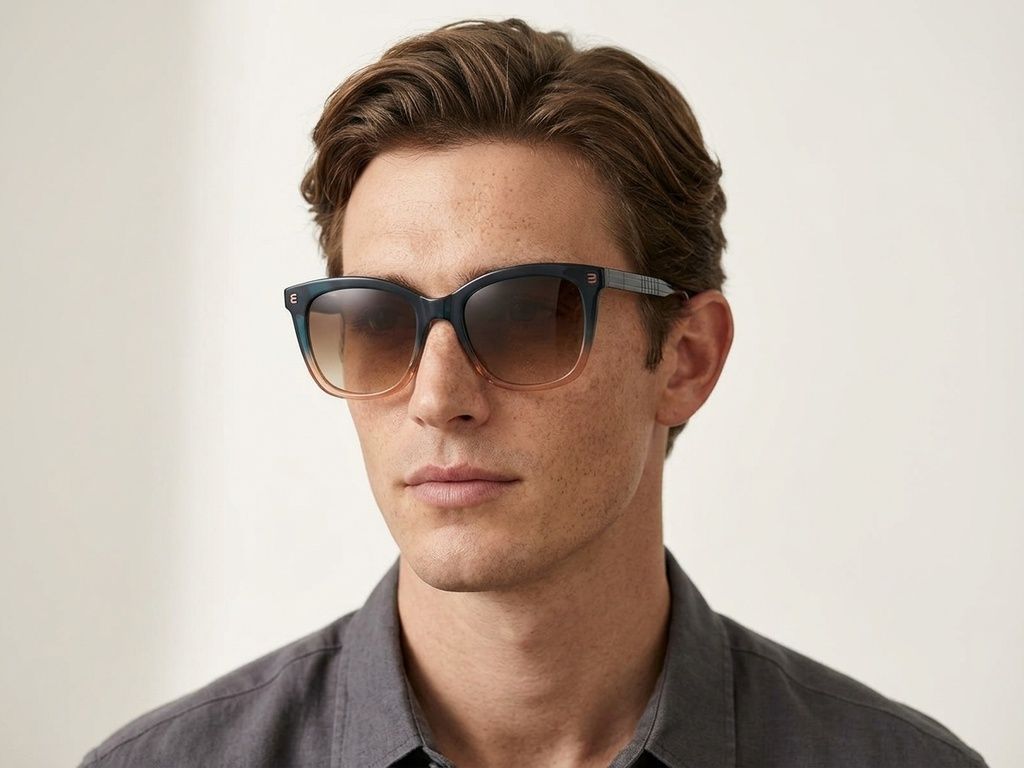Butterfly Yellow Acetate Sunglasses #BS2012-1230