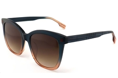 Gafas de sol de acetato amarillo con forma de mariposa #BS2012-1230