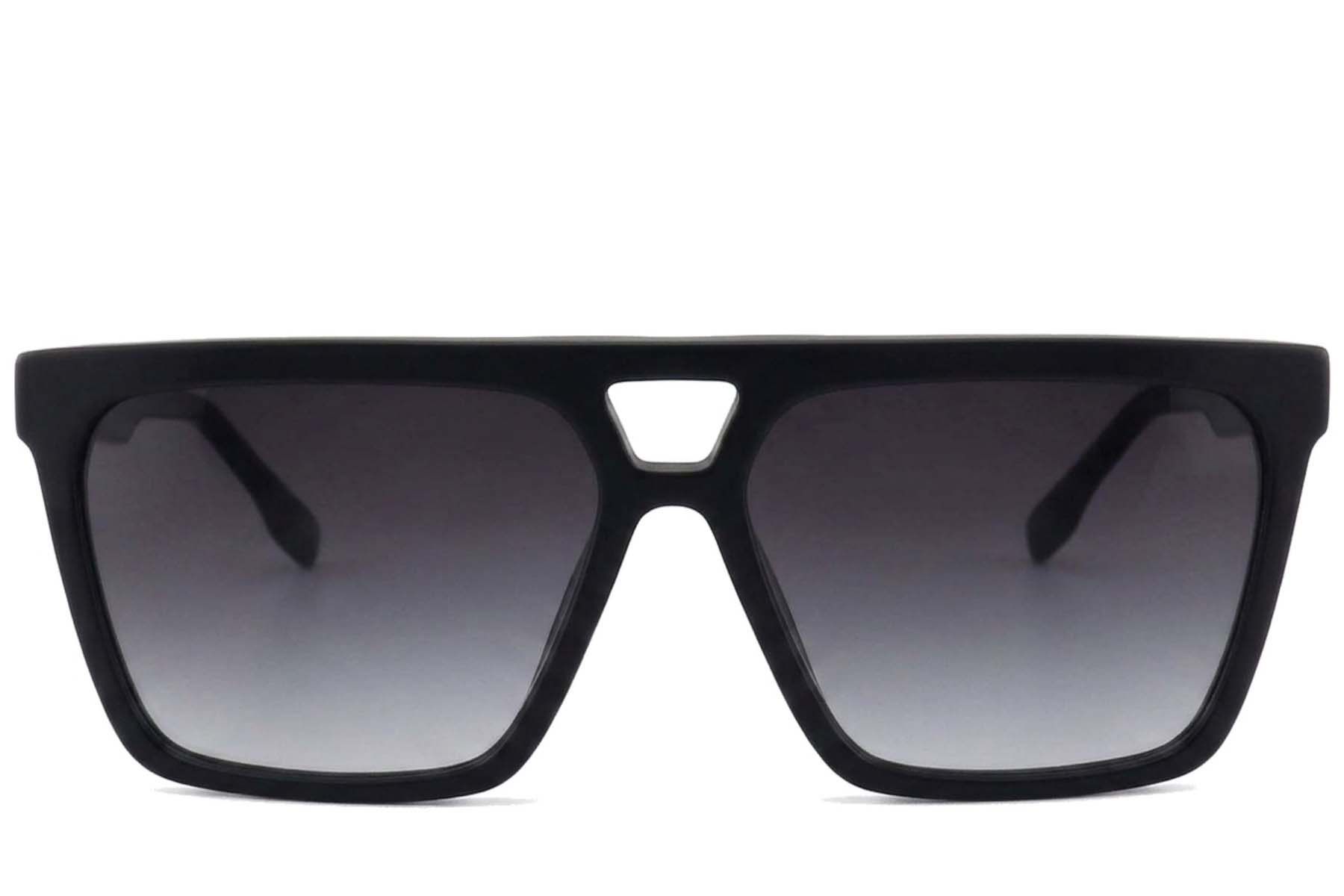 Aviator Black Acetate Sunglasses #BS2012-1240