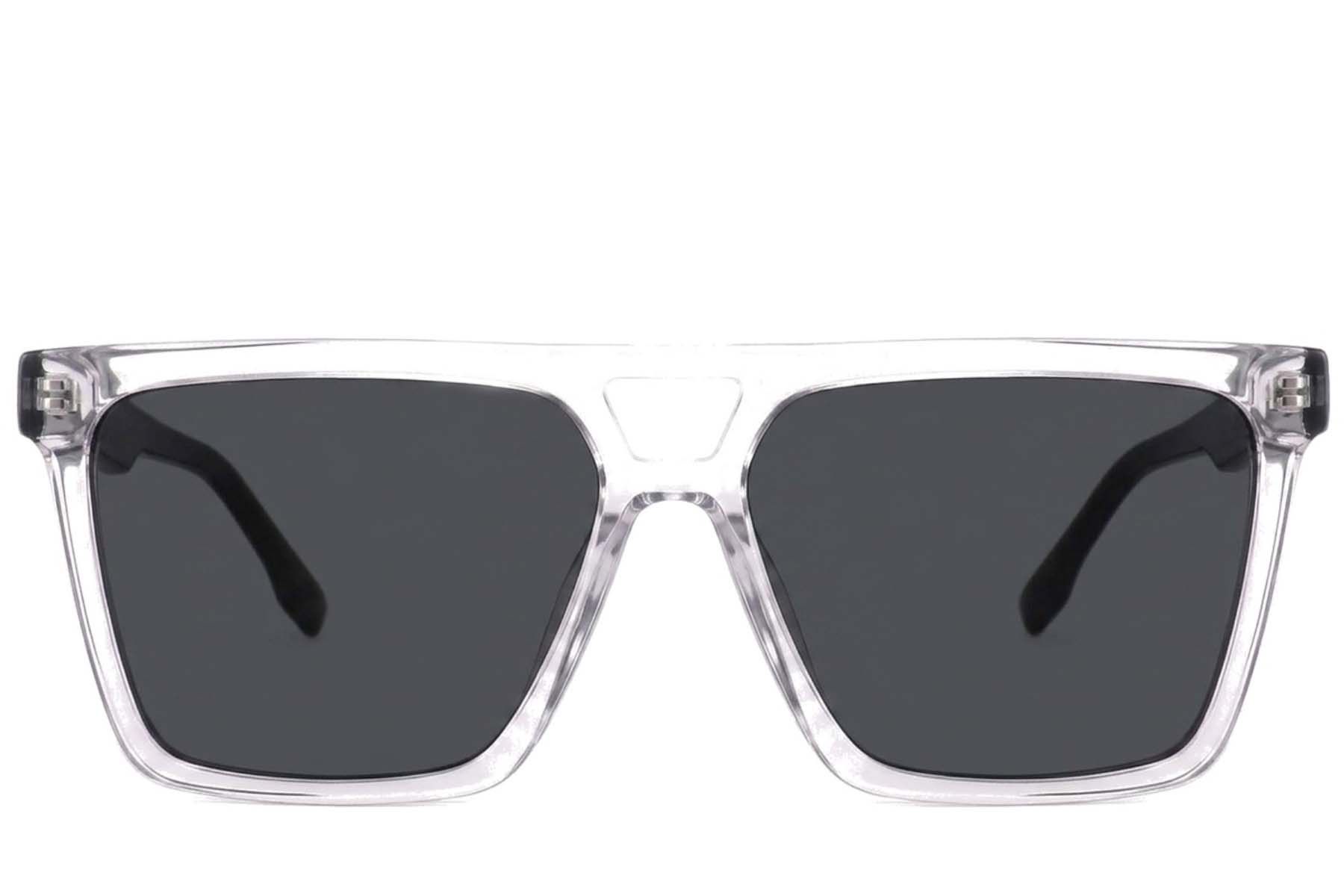 Aviator Transparent Acetate Sunglasses #BS2012-1242