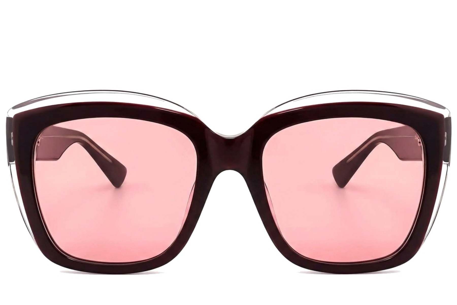 Butterfly Purple Acetate Sunglasses #BS2012-1255