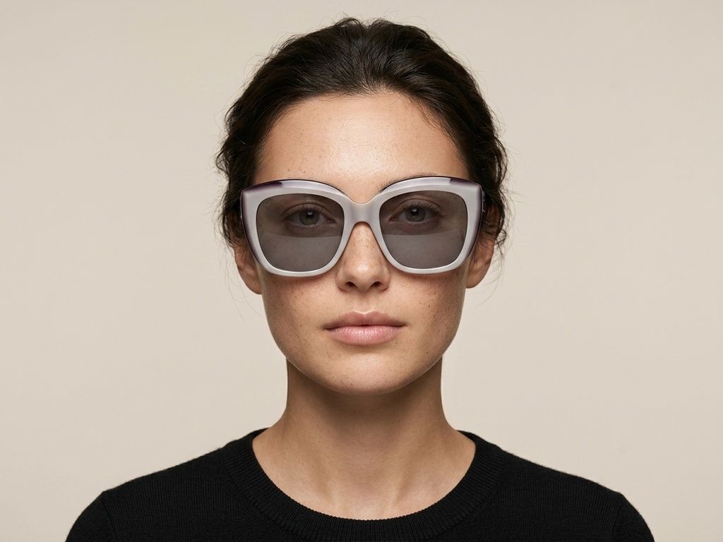 Butterfly Grey Acetate Sunglasses #BS2012-1258