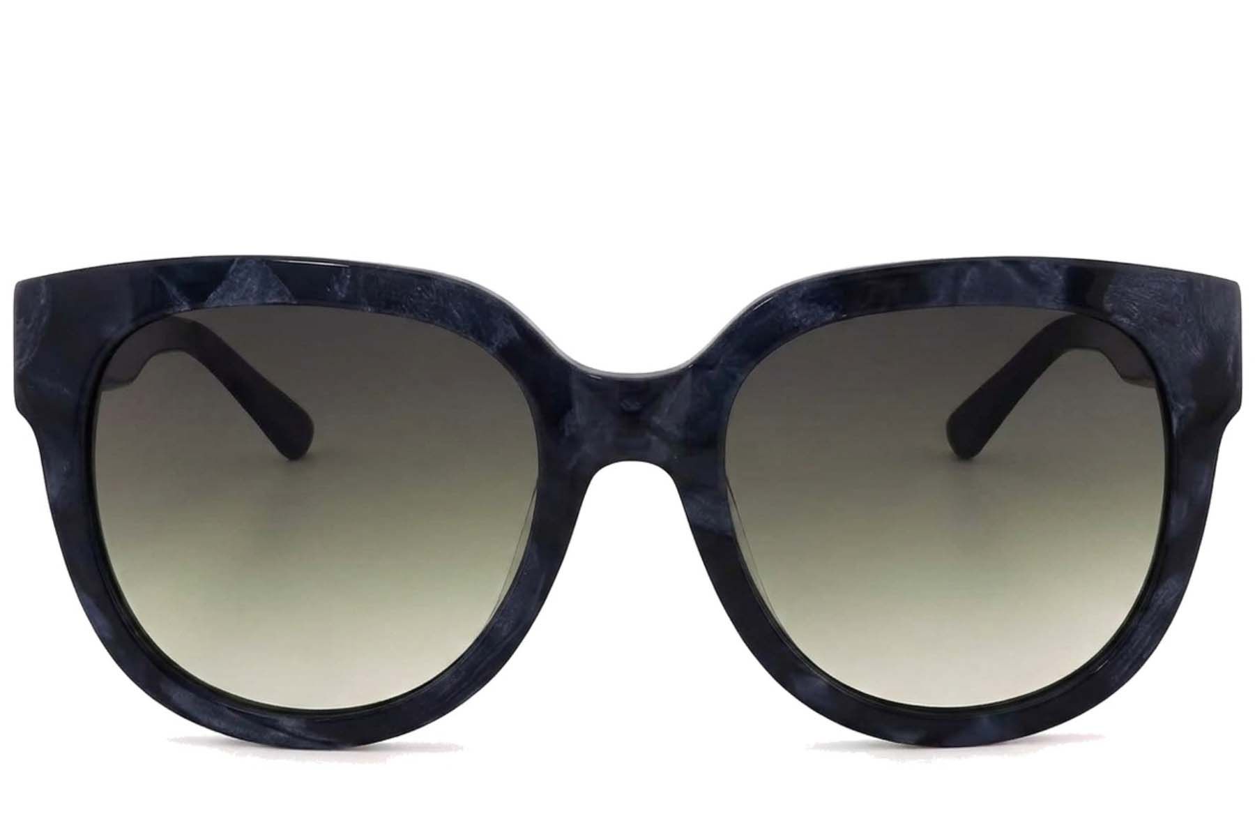 Oval Blue Acetate Sunglasses #BS2012-1262