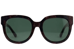 Gafas de sol ovaladas de acetato morado #BS2012-1263