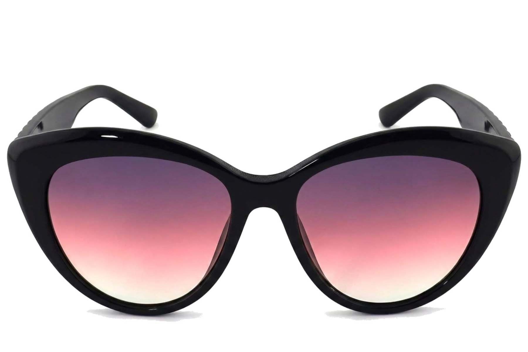Butterfly Black Acetate Sunglasses #BS2012-1264