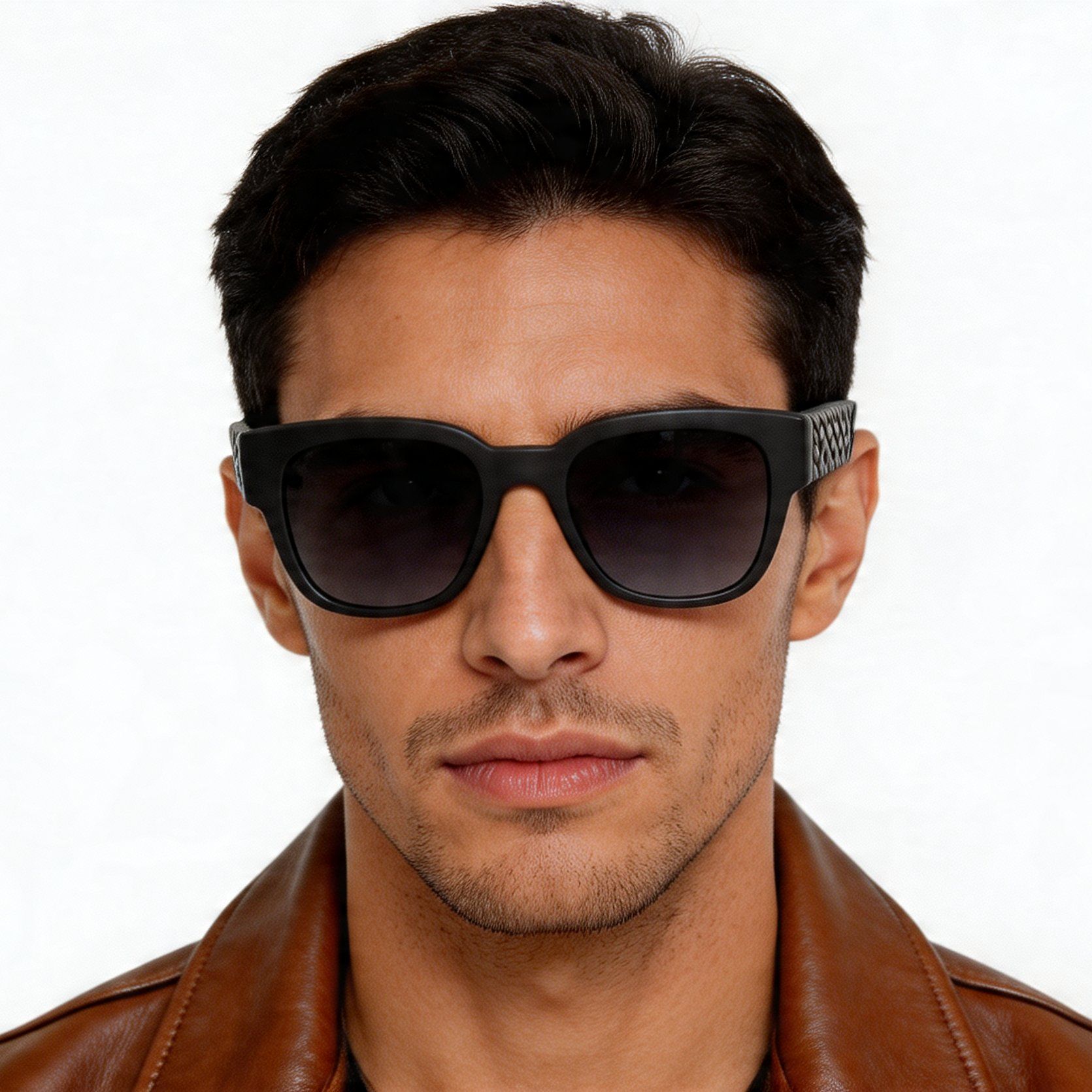 Oval Grey Acetate Sunglasses #BS2012-1271