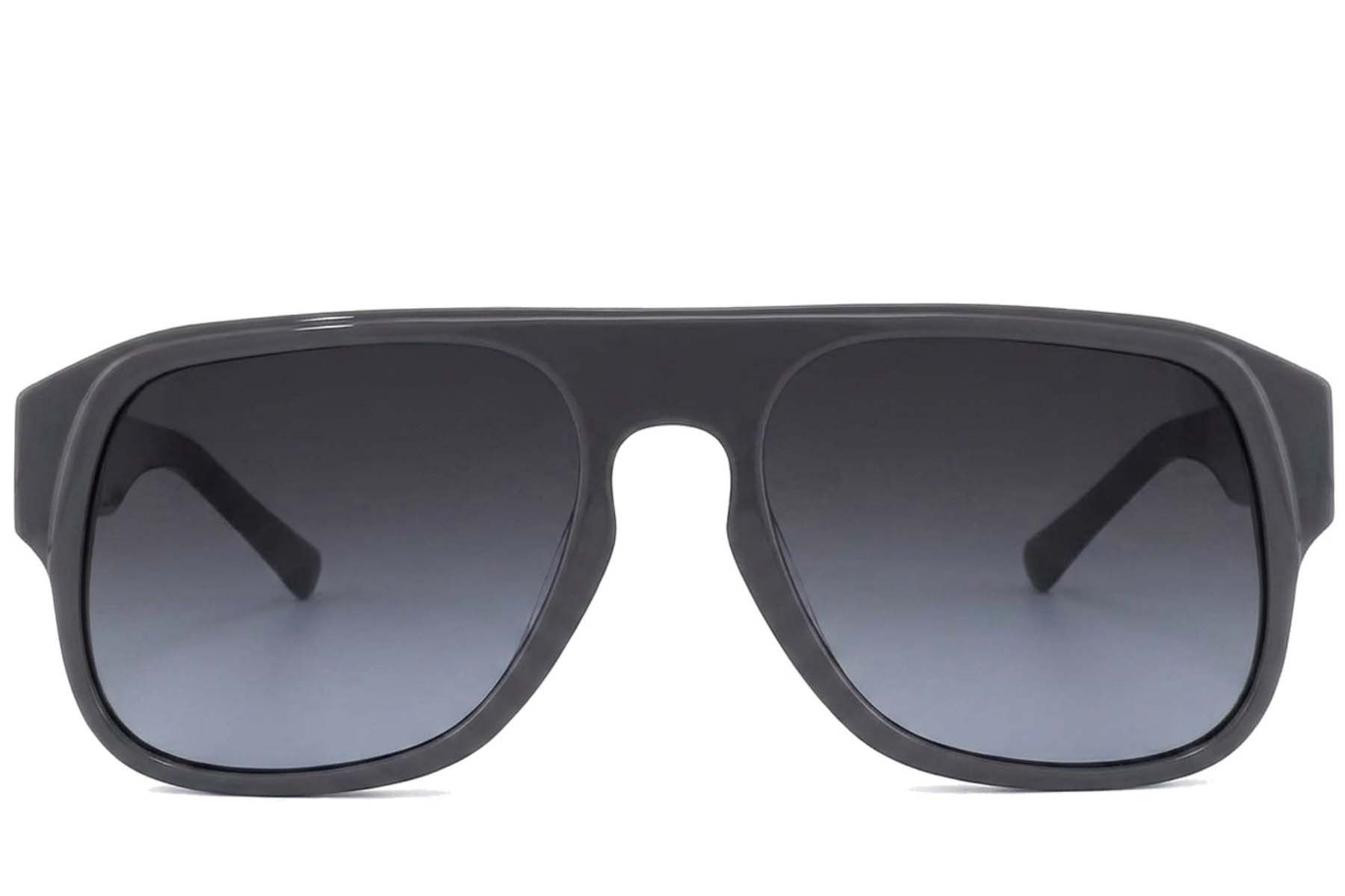 Aviator Grey Acetate Sunglasses #BS2012-1275