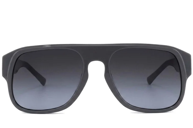 Aviator Grey Acetate Sunglasses #BS2012-1275