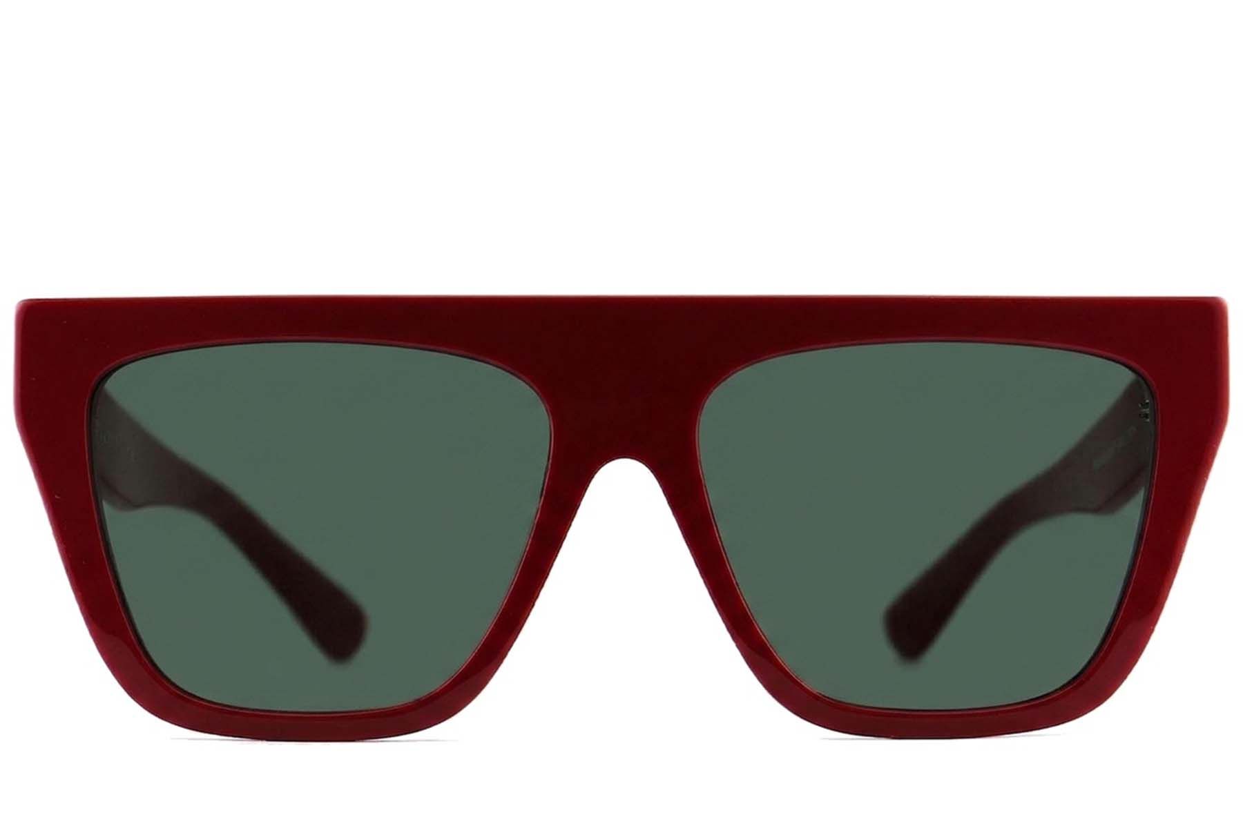 Aviator Red Acetate Sunglasses #BS2012-1282
