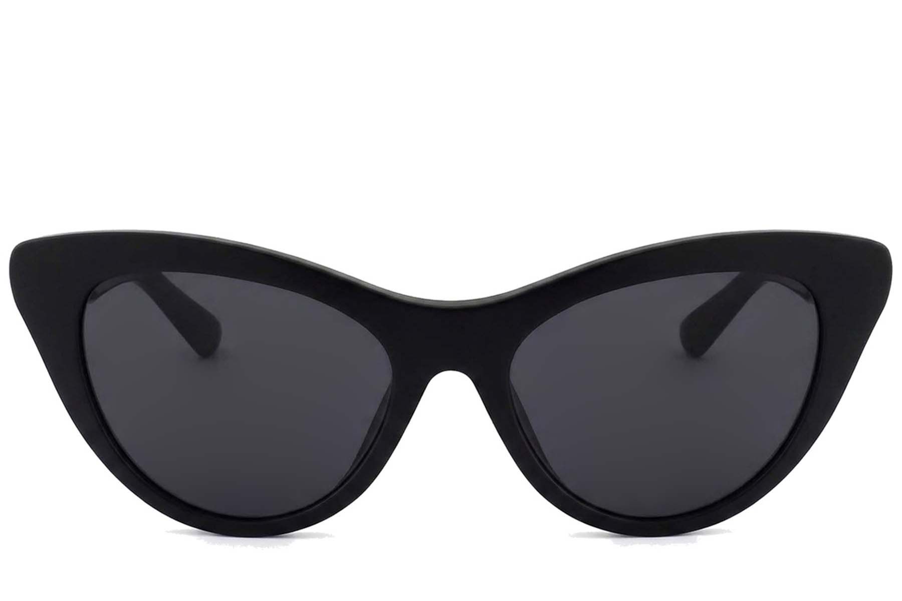 Butterfly Black Acetate Sunglasses #BS2012-1285