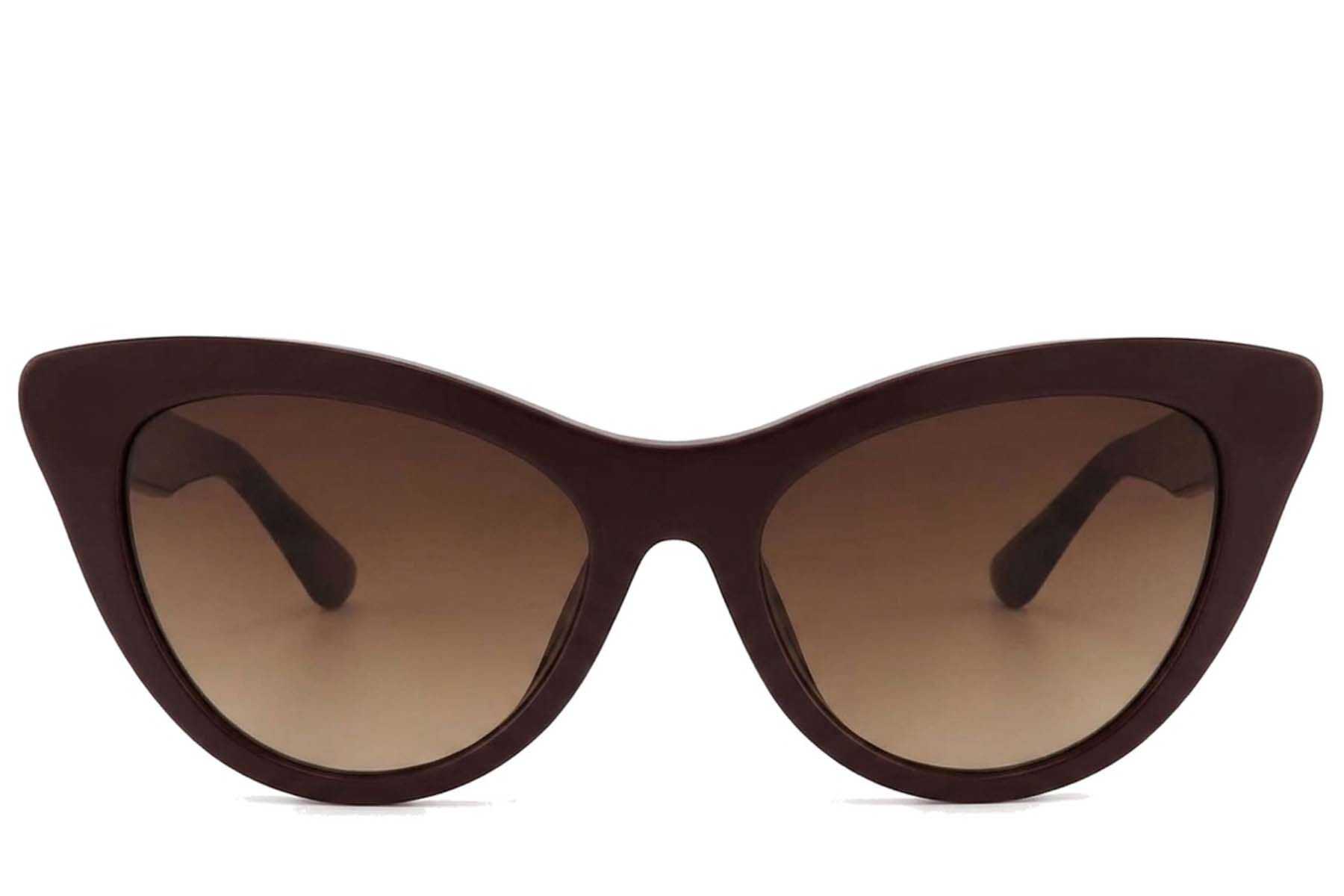 Butterfly Brown Acetate Sunglasses #BS2012-1287