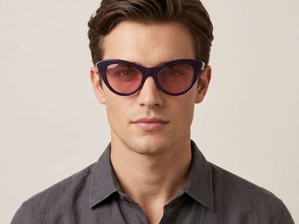 Butterfly Blue Acetate Sunglasses #BS2012-1288