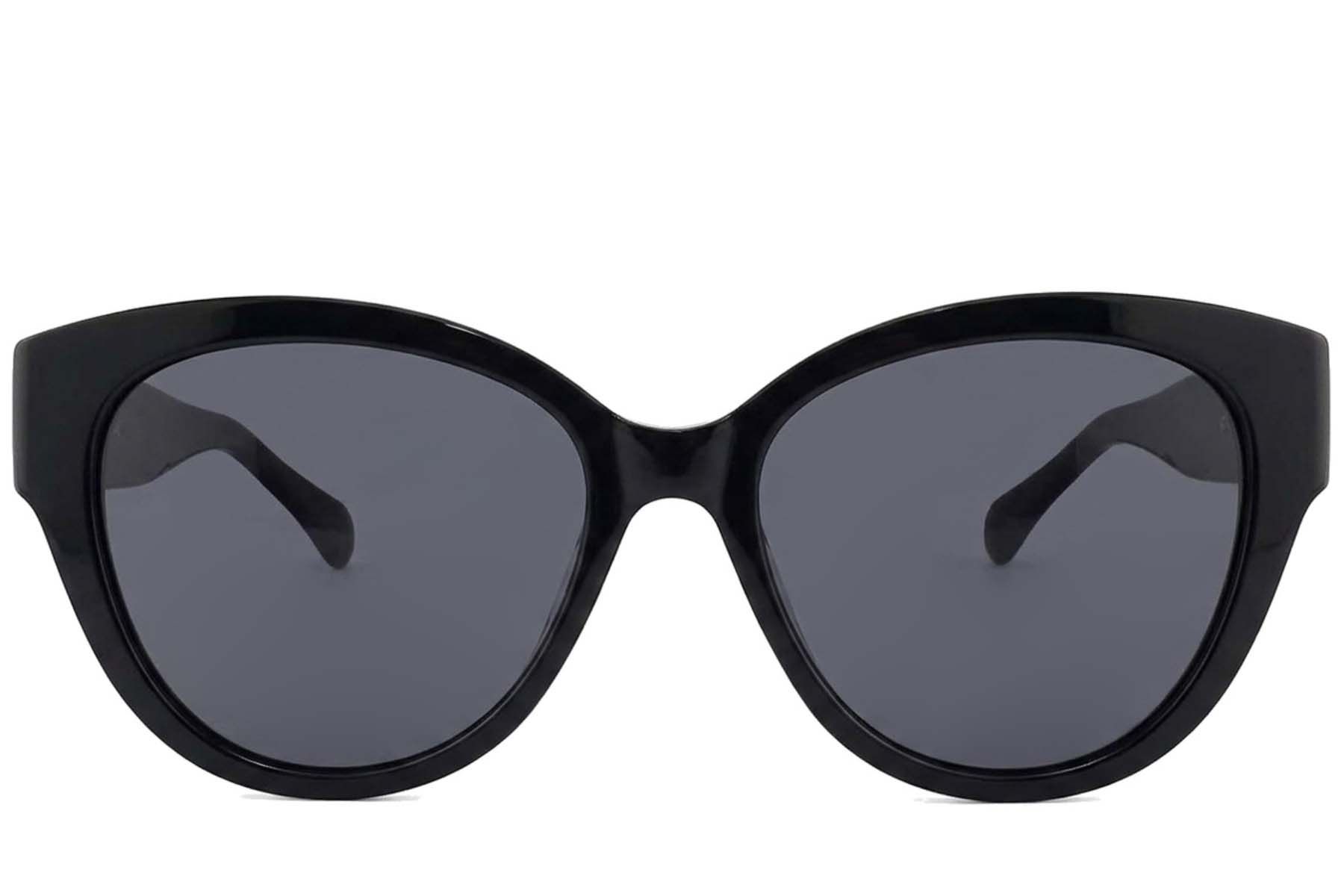 Butterfly Black Acetate Sunglasses #BS2012-1290