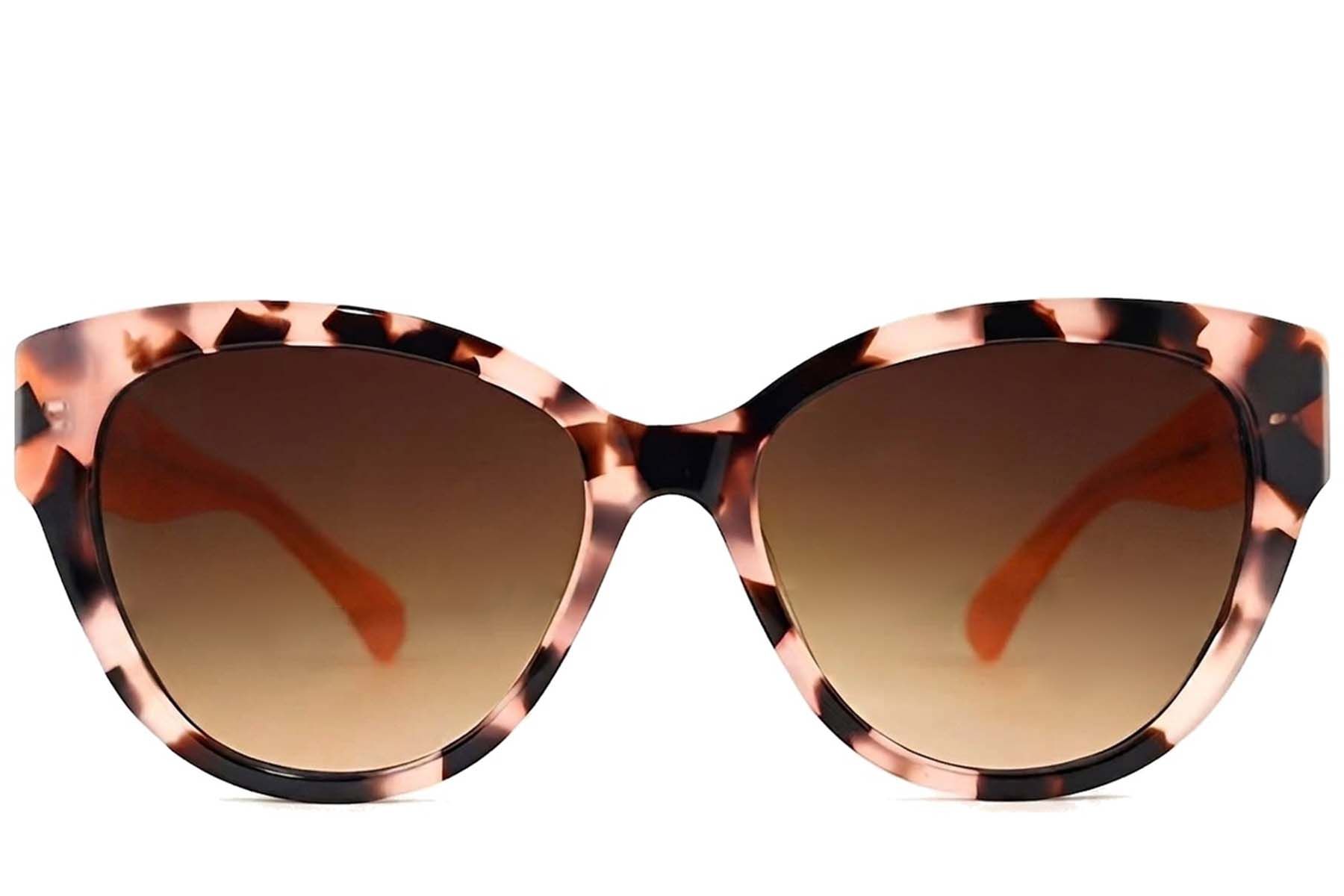 Lunettes de soleil papillon en acétate écaille de tortue #BS2012-1294