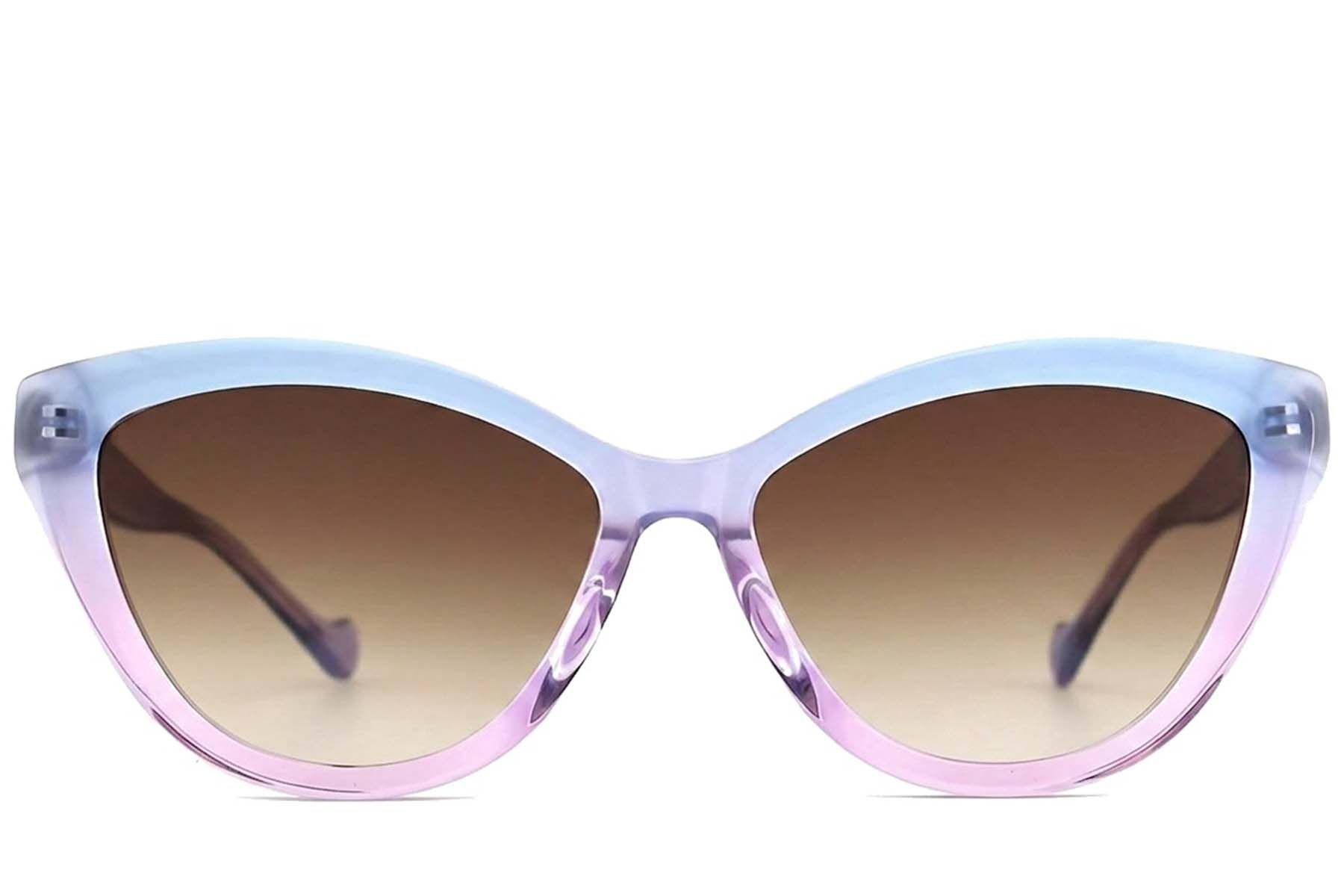 Lunettes de soleil papillon en acétate violet #BS2012-1309