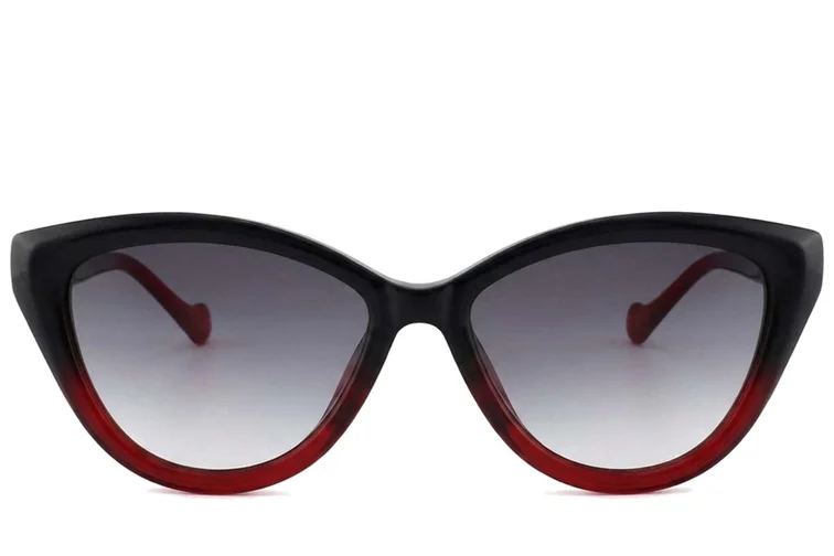 Butterfly Red Acetate Sunglasses #BS2012-1310