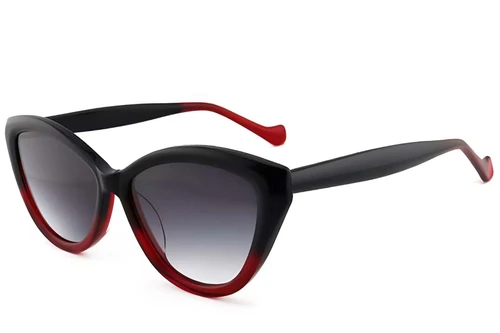 Butterfly Red Acetate Sunglasses #BS2012-1310